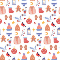 Seamless Christmas pattern