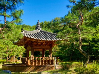한국의 전통 휴식공간 팔각정