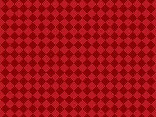 赤色のアーガイル柄背景