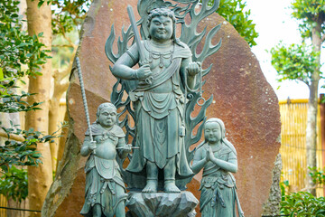 成就院にある銅像（神奈川県鎌倉市・極楽寺）
