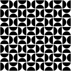 Vector seamless with geometric modern pattern 