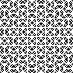 Vector seamless with geometric modern pattern