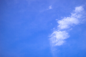 blue sky with clouds