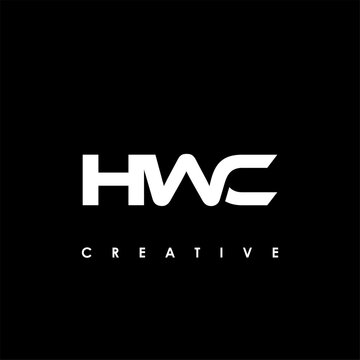 HWC Letter Initial Logo Design Template Vector Illustration