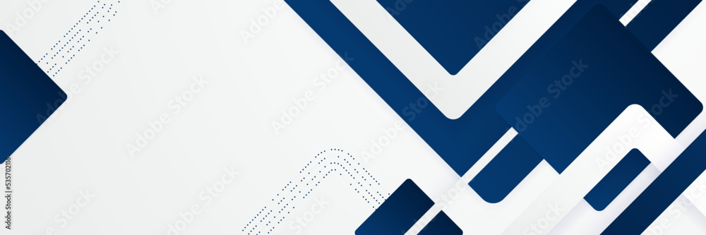 Canvas Prints minimal geometric blue and white geometric shapes light technology background abstract design. vecto