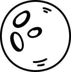 Hand Drawn planet illustration