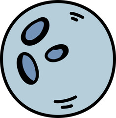 Hand Drawn planet illustration