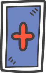 Obraz premium Hand Drawn Playing cards illustration