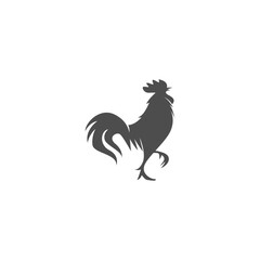 Fototapeta na wymiar Rooster logo icon design