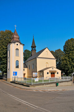 Church of the Nativity of the Blessed Virgin. Krzywcza, Subcarpathian Voivodeship, Poland.
