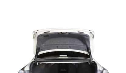 The trunk of the car is open , PNG file