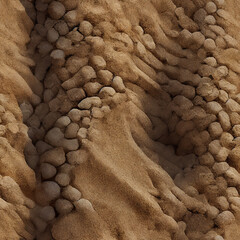 Fototapeta na wymiar Seamless sand texture, yellow
