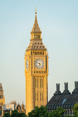 Big Ben clock in London. England