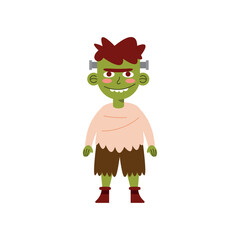 boy with disguise frankenstein