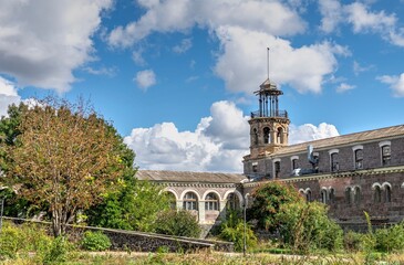 Abandoned old sanatorium Kuialnyk in Odessa, Ukraine