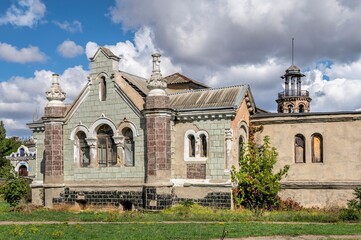 Abandoned old sanatorium Kuialnyk in Odessa, Ukraine