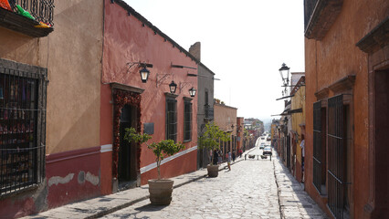 Parroquia de San Miguel Arcángel church in San Miguel de Allende in Guanajuato, Mexico.