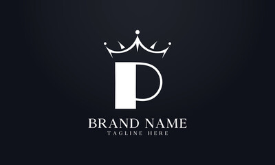 king crown logo vector and extra bold queen symbol