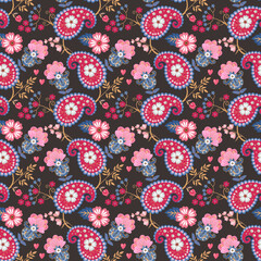 Fototapeta premium seamless floral pattern