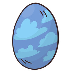 Easter eggs Paschal eggs image as cartoon colorful style for the Christian feast of Easter, which celebrates the resurrection of Jesus.
