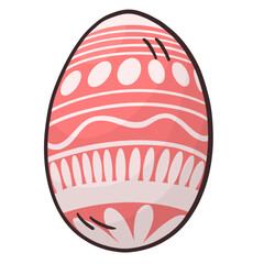 Easter eggs Paschal eggs image as cartoon colorful style for the Christian feast of Easter, which celebrates the resurrection of Jesus.