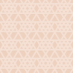 Fototapeta premium seamless pattern embossed perforated beige background, vector illustration for design and decoration