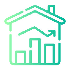 market gradient icon