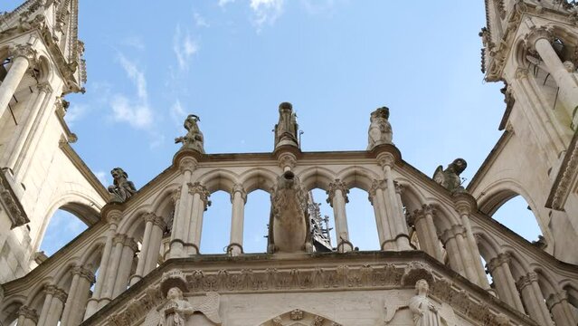 Balcon cath&eacute;drale Reims