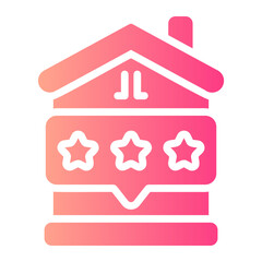 review gradient icon