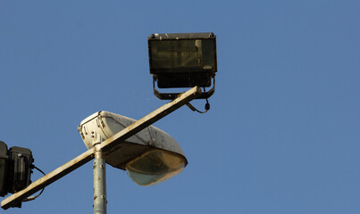 cameras on a building