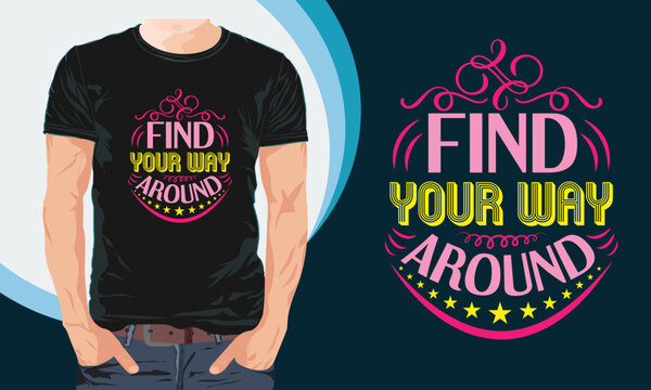Typography motivational quotes T-shirt design