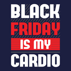 Black Friday Typography T-shirt Design