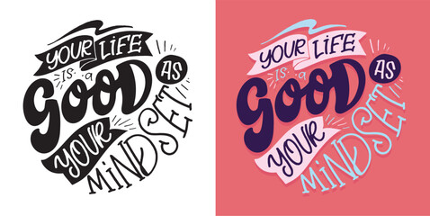 Obraz premium Lettering hand drawn slogan. Funny quote for blog, poster and print design. Modern calligraphy text. 