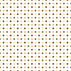 colourful dot seamless pattern design