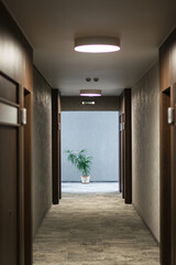 Hotel corridor 