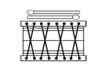 musical instruments lineart