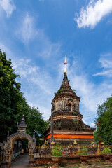 Fototapeta na wymiar Lokmolee Temple is a Buddhist in Chiang Mai, Thailand.