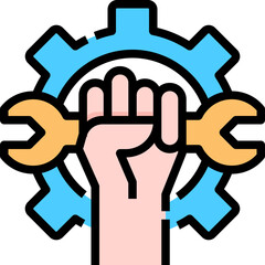 Hand tools icon symbol element