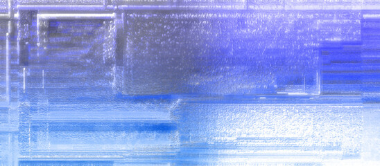 Abstract iridescent glitch art texture background image.