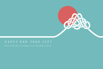 年賀状 イラストベクター素材