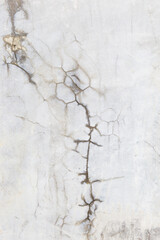 Abstract grey cement wall background, natural concrete texture background, crack patern on old...