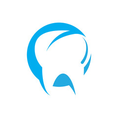 Dental logo template vector icon