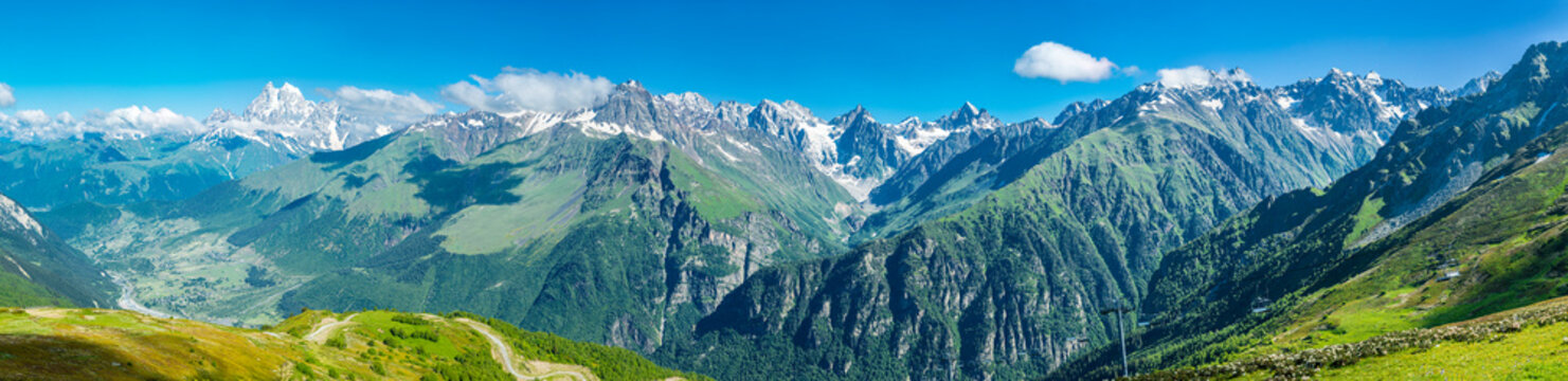Panorama of the Caucasus