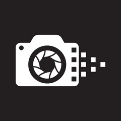 Camera icon vector