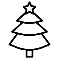 Christmas tree icon