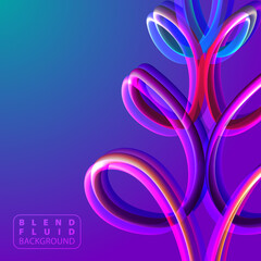 Fluid shape background. Abstract liquid shapes for poster, brochure background.