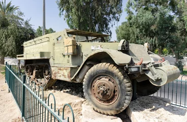 Foto op Plexiglas army transport in israel beear sheva © reznik_val