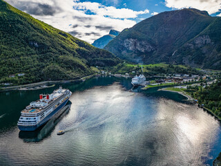 Flam is a village in the Flamsdalen valley which is located at the inner end of the...