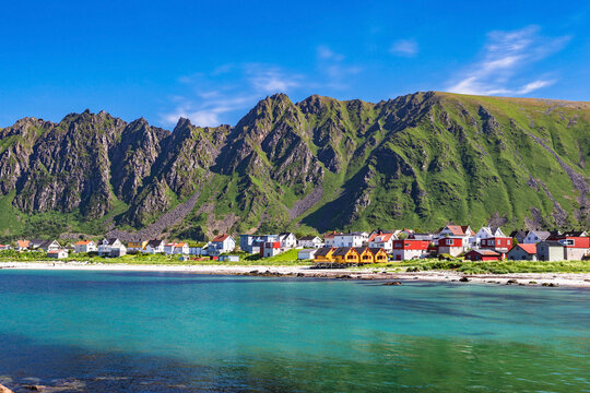 adventure, andenes, andoya, arctic circle, attraction, bay, beach, beautiful, bleik, bleiksoya, bleikstranda, blue, cliff, coast, cold water, dune, exotic beach, idyllic, island, landscape, lofoten, m