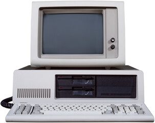 Retro DOS computer